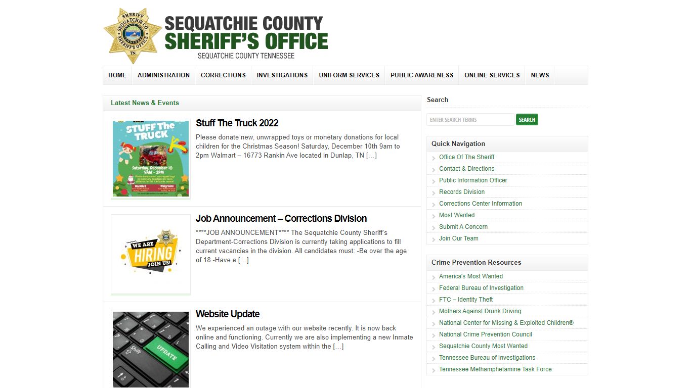 Sequatchie County Sheriff's Office